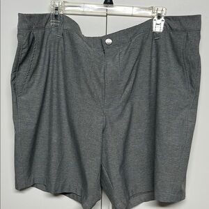 George Gray Striped Golf Shorts